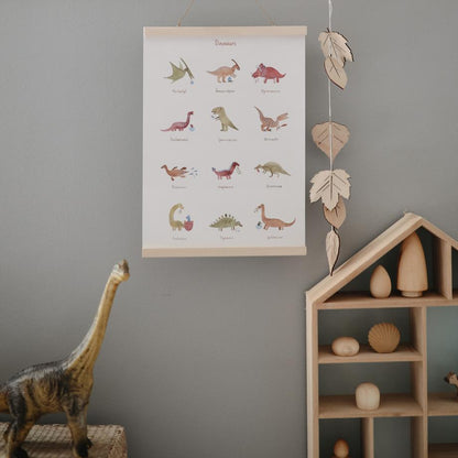 Mushie Mushie Poster Dinosaurs - Decomusy