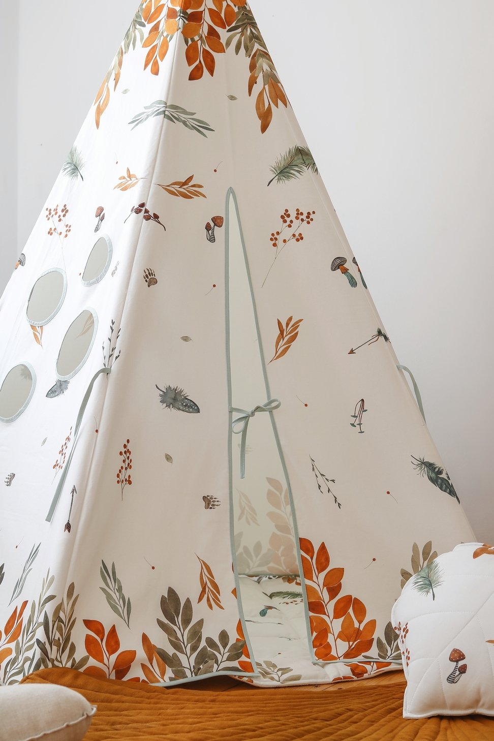 tipi tent Tipi Tent Classic "Forest Friends" - Decomusy