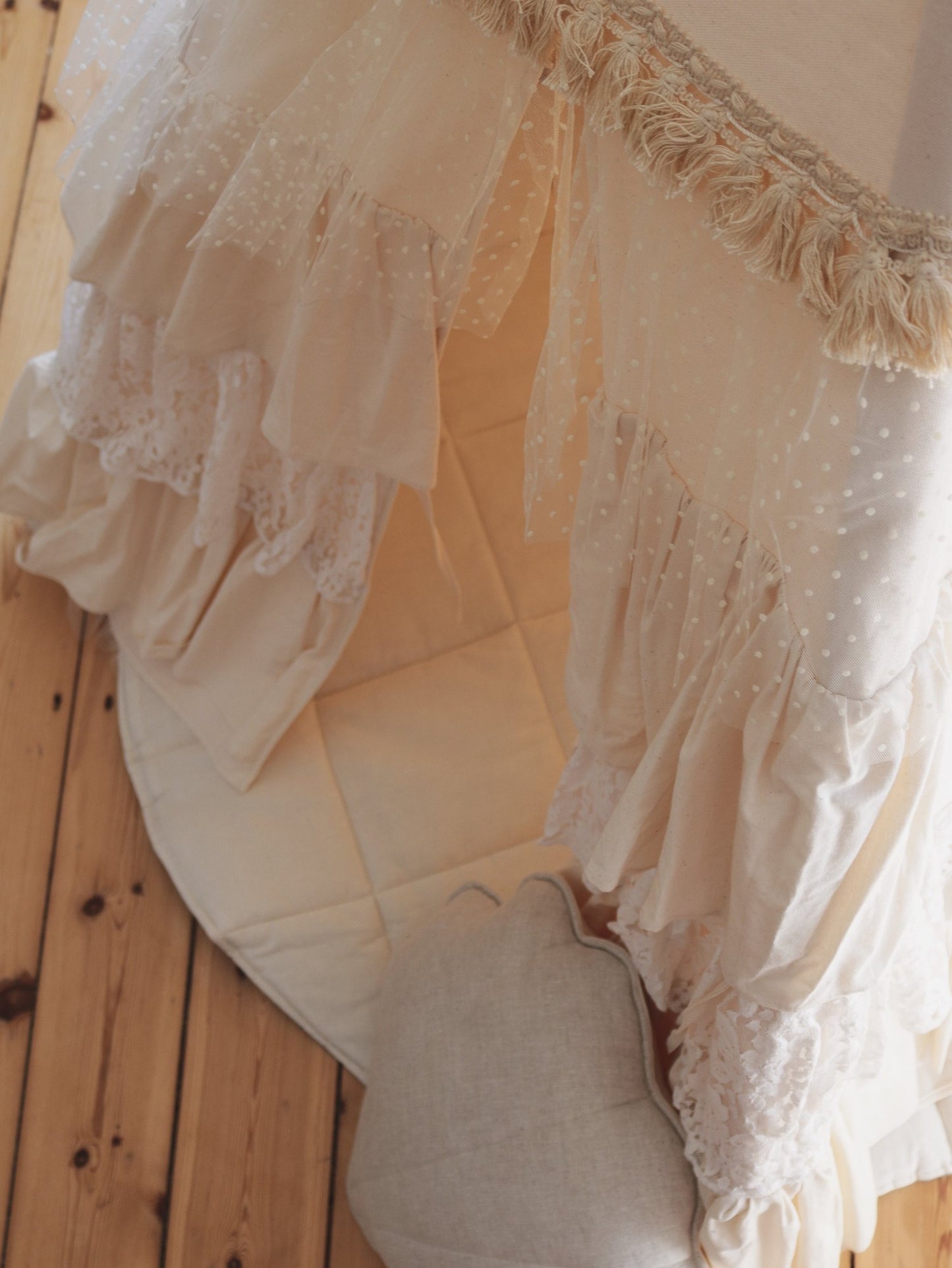 tipi tent Tipi Tent met Franjes "Shabby Chic" - Decomusy