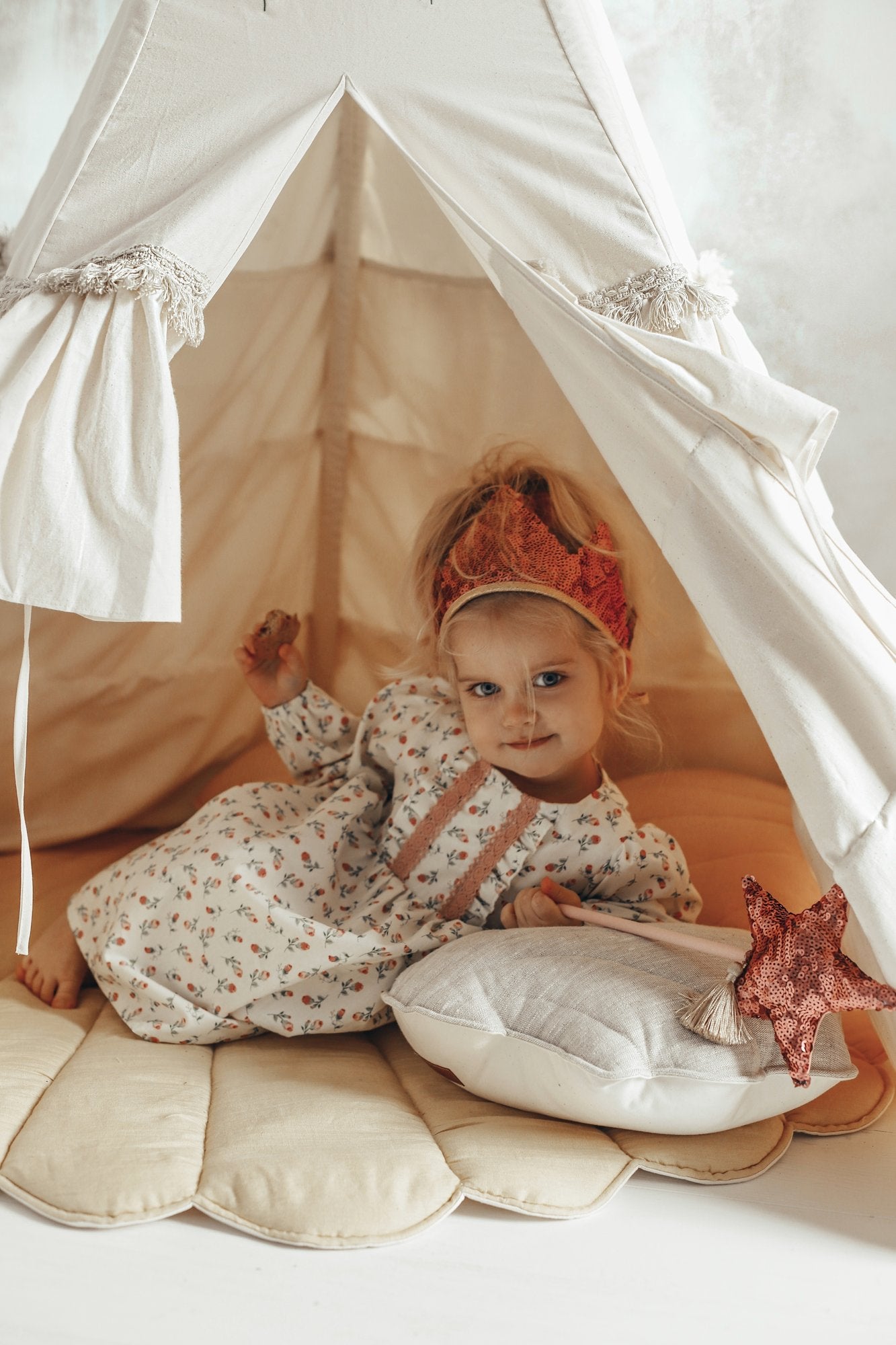 tipi tent Tipi Tent met Franjes "Folk" - Decomusy