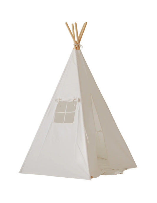 Moi Mili Moi Mili Tipi Tent Classic "Snow White" - Decomusy